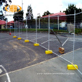 Heras style fence building site security fence